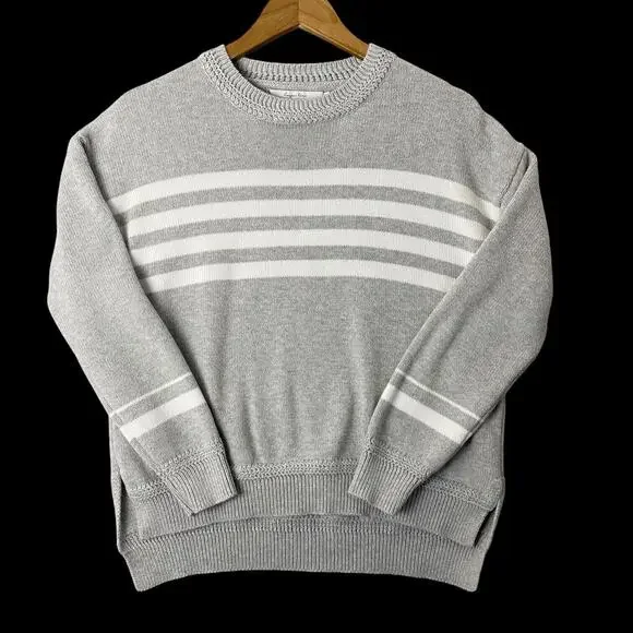 Harper Lane Women's Gray Knit Warm Winter Chunky Knit Sweater SZ/S - Picture 1 of 15